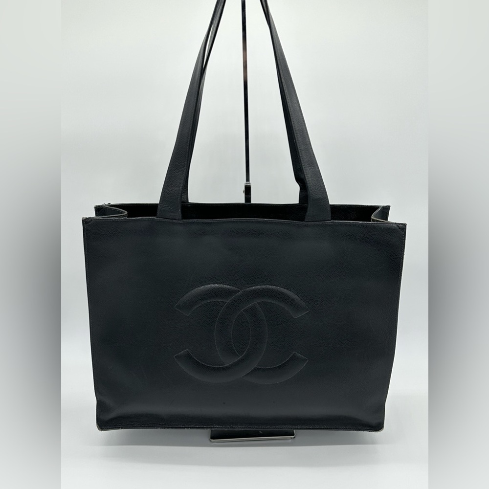 Chanel Black Caviar Tote - Picture 1 of 7